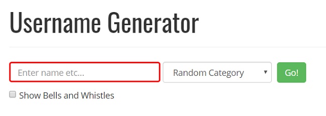 GamerTag Generator