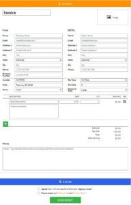Pay Stubs Now Free Invoice Generator